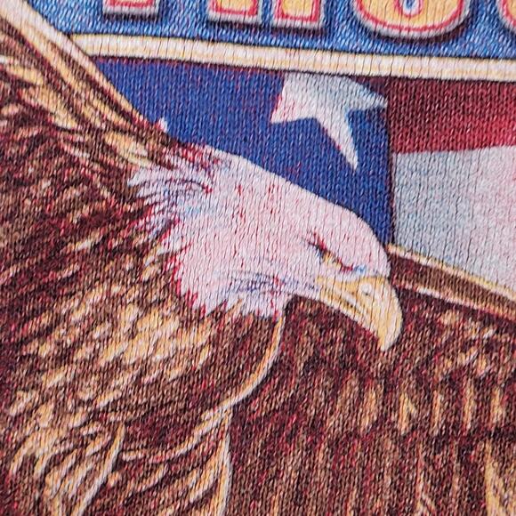 Vintage 90s LEE US-Eagle Truck Sweatshirt 2XL 28x28 Boxy Red - Picture 15 of 16